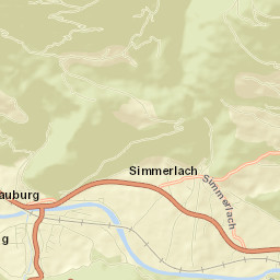 Oberdrauburg Street Map