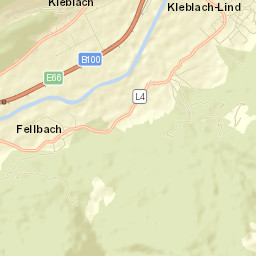 Kleblach-Lind Street Map