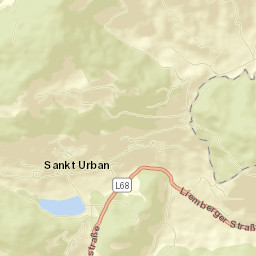 Sankt Urban Street Map