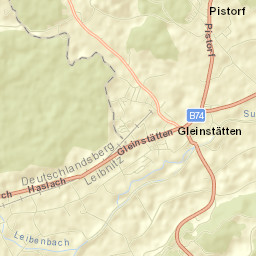 Gleinstätten Street Map