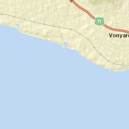 Vonyarcvashegy Street Map