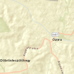 Ozora Street Map