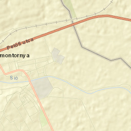 Simontornya Street Map