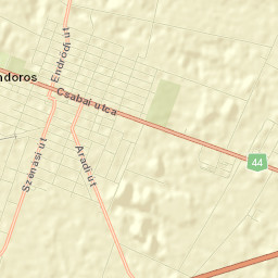 Kondoros Street Map