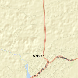 Sarkad Street Map