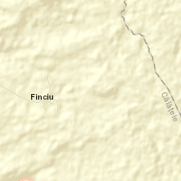 Comuna Călăţele Street Map