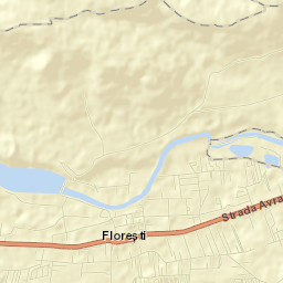 Floreşti Street Map