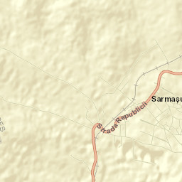 Sărmașu Street Map