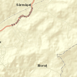 Sărmășel Street Map