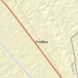 Comuna Costişa Street Map