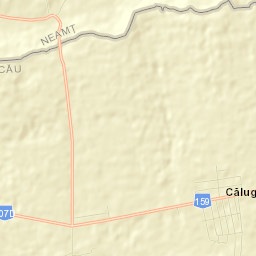 Comuna Dămieneşti Street Map