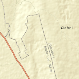 Comuna Zăpodeni Street Map