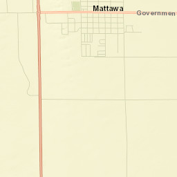 Mattawa Street Map
