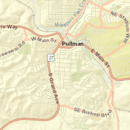 Pullman Street Map
