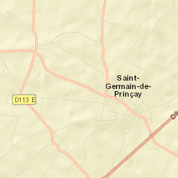 Saint-Germain-de-Prinçay Street Map