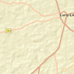 Lurcy-Lévis Street Map