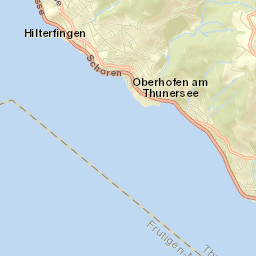 Hilterfingen Street Map