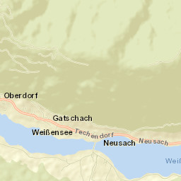 Weißensee Street Map