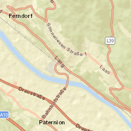 Paternion Street Map