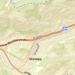 Glanegg Street Map