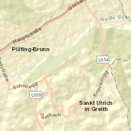 Brunn Street Map