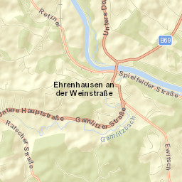 Ehrenhausen Street Map