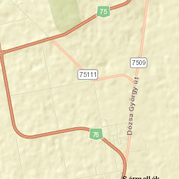 Sármellék Street Map