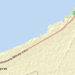Balatonfenyves Street Map