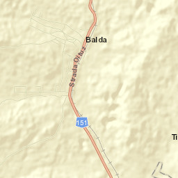 Balda Street Map