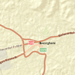 Gheorgheni Street Map