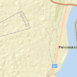 Pervomaisc Street Map