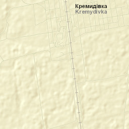Kremidivka Street Map