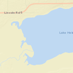 Helena Valley Northeast Street Map