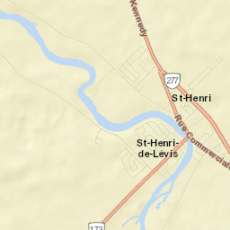 Saint-Henri Street Map