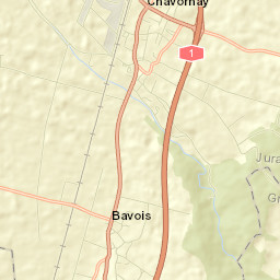 Chavornay Street Map