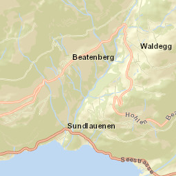 Beatenberg Street Map