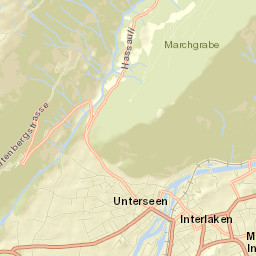 Unterseen Street Map
