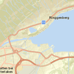 Interlaken Street Map