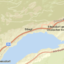 Steindorf am Ossiacher See Street Map