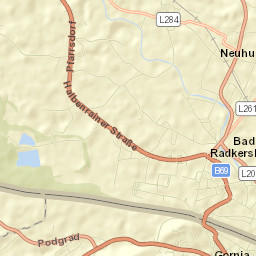 Bad Radkersburg Street Map