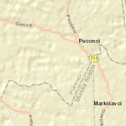 Puconci Street Map