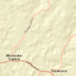 Moravske Toplice Street Map