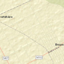 Bugac Street Map