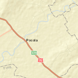 Comuna Pocola Street Map