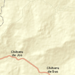 Chiheru de Sus Street Map