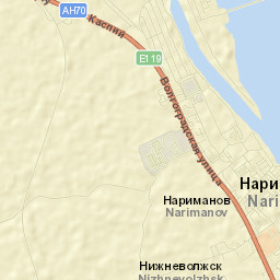 Narimanov Street Map