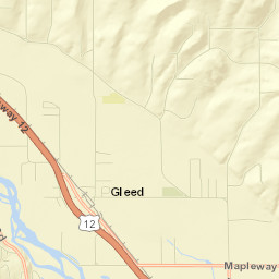 Gleed Street Map