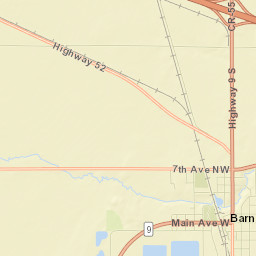 Barnesville Street Map