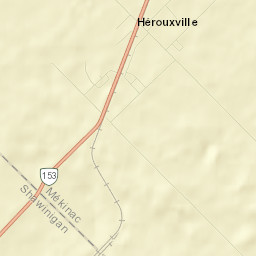 Hérouxville Street Map
