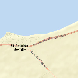 Saint-Antoine-de-Tilly Street Map
